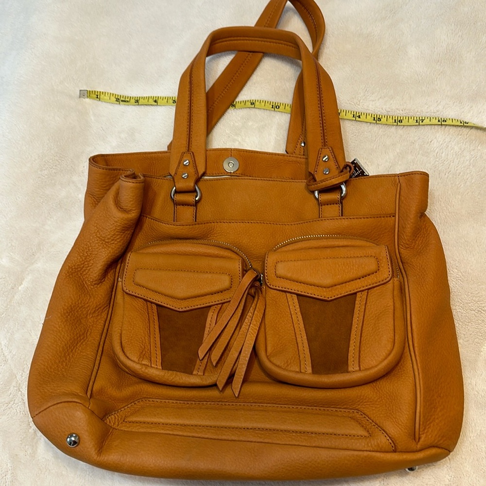 Aimee Kestenberg tan leather purse